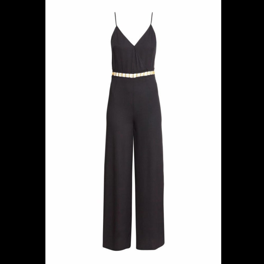 H&M Jumpsuit, NWT, Black, Size 2